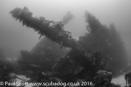 Bows of the Meldon Wreck